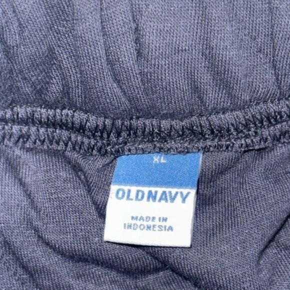 Old Navy XL Blue Quilted Jogger Pants - Picture 3 of 9